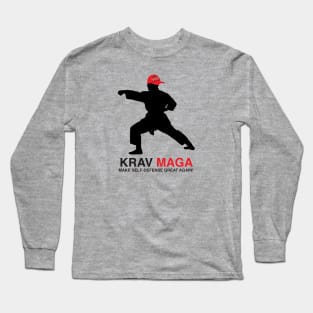 KRAV #MAGA Long Sleeve T-Shirt